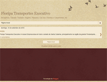 Tablet Screenshot of floripatransportesexecutivo.blogspot.com