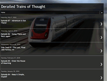 Tablet Screenshot of derailedtrainsofthought.blogspot.com