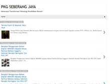 Tablet Screenshot of pkgseberangjaya.blogspot.com