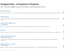Tablet Screenshot of kangasmedia.blogspot.com