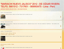 Tablet Screenshot of mariachinuevojalisco.blogspot.com