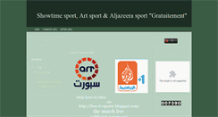 Desktop Screenshot of free-tv-sport2.blogspot.com