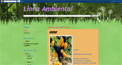 Desktop Screenshot of linhaambiental.blogspot.com