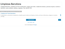 Tablet Screenshot of limpiezasbarcelona.blogspot.com