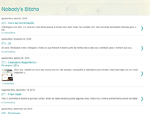 Tablet Screenshot of nobodys-bitcho.blogspot.com