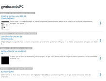 Tablet Screenshot of geniocontupc.blogspot.com