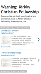 Mobile Screenshot of kirkbyfellowship.blogspot.com