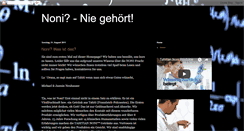 Desktop Screenshot of noni-neu.blogspot.com