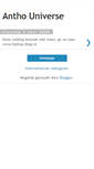 Mobile Screenshot of antho-universe.blogspot.com