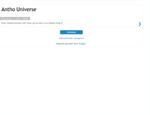 Tablet Screenshot of antho-universe.blogspot.com