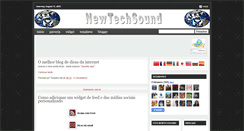 Desktop Screenshot of newtechsound.blogspot.com