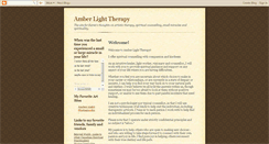 Desktop Screenshot of amberlighttherapy.blogspot.com