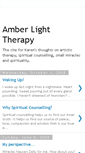Mobile Screenshot of amberlighttherapy.blogspot.com