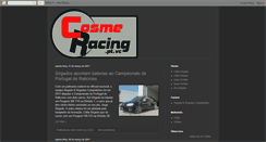 Desktop Screenshot of cosmeracing.blogspot.com