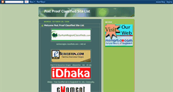 Desktop Screenshot of bdclassified.blogspot.com
