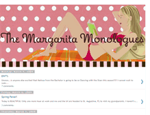 Tablet Screenshot of margaritamonologues.blogspot.com