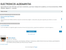 Tablet Screenshot of electronicosaldemaristas.blogspot.com