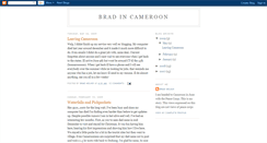 Desktop Screenshot of bradincameroon.blogspot.com