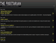 Tablet Screenshot of freetarian.blogspot.com