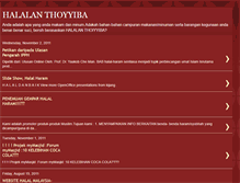 Tablet Screenshot of halalan-thoiyiban.blogspot.com