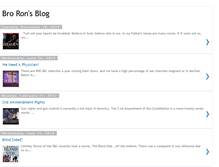 Tablet Screenshot of broronsblog.blogspot.com