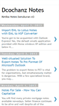 Mobile Screenshot of dco-notes.blogspot.com