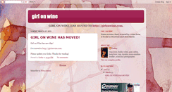 Desktop Screenshot of girlonwine.blogspot.com