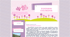Desktop Screenshot of paninhoscoloridos.blogspot.com