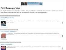Tablet Screenshot of paninhoscoloridos.blogspot.com