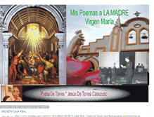 Tablet Screenshot of madrevirgenmaria.blogspot.com