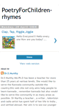 Mobile Screenshot of poetryforchildren-rhymes.blogspot.com
