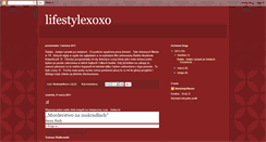 Desktop Screenshot of lifestylegirlllxoxo.blogspot.com