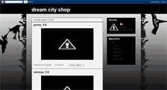 Desktop Screenshot of dreamcityshop.blogspot.com