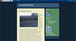 Desktop Screenshot of anyandeverything4u.blogspot.com