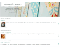 Tablet Screenshot of jeveuxetremaman.blogspot.com