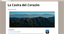 Desktop Screenshot of lacostradelcorazon.blogspot.com