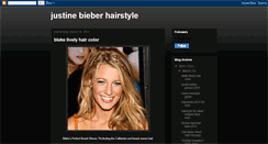 Desktop Screenshot of justinebieberhairstyle.blogspot.com