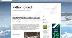 Desktop Screenshot of clouddbs.blogspot.com