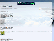 Tablet Screenshot of clouddbs.blogspot.com