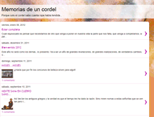 Tablet Screenshot of memoriasdeuncordel.blogspot.com