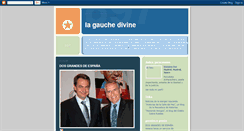 Desktop Screenshot of gauchedivine.blogspot.com