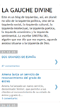 Mobile Screenshot of gauchedivine.blogspot.com