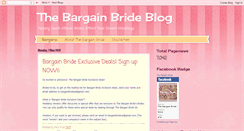 Desktop Screenshot of bargainbridesa.blogspot.com