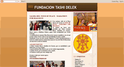 Desktop Screenshot of fundaciontashidelek.blogspot.com