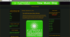 Desktop Screenshot of kafmmusic.blogspot.com