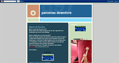 Desktop Screenshot of parcerias-down-livre.blogspot.com
