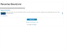 Tablet Screenshot of parcerias-down-livre.blogspot.com