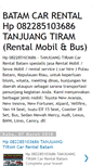 Mobile Screenshot of carbatamrental.blogspot.com