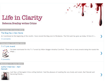 Tablet Screenshot of lifeinclarity.blogspot.com