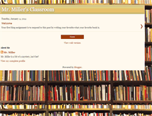 Tablet Screenshot of mrmillergovernment.blogspot.com